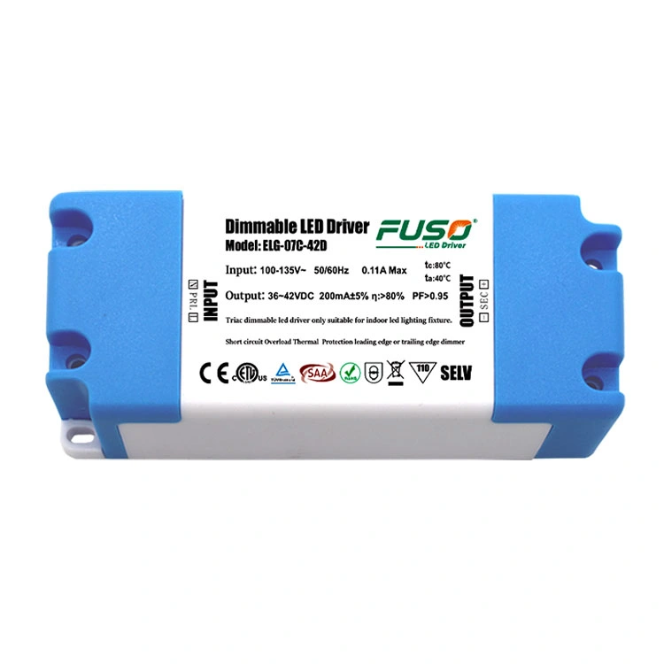 7W Triac Dimmable LEDドライバー